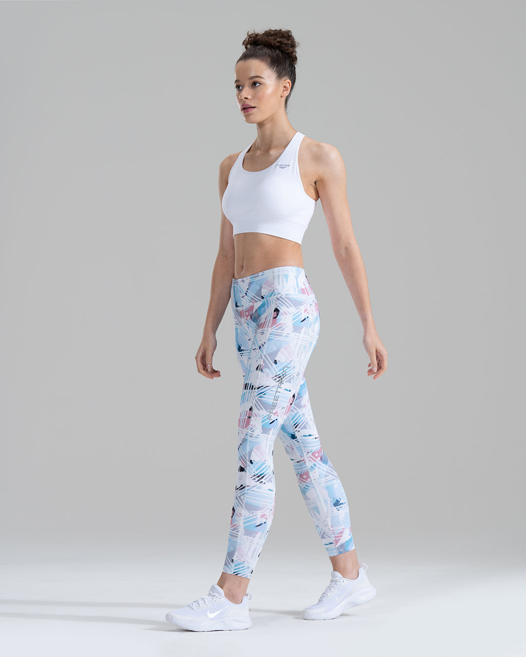 Mid-rise Leggings Abstract All Over Print - FlowState Energy Speed