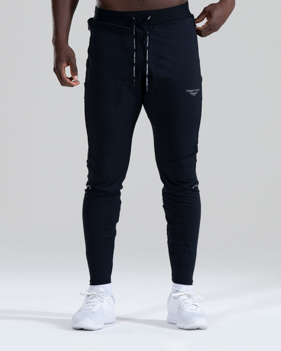 Gymshark Joggers Black Drawstring Pocket Sweatpants Men's Small Running