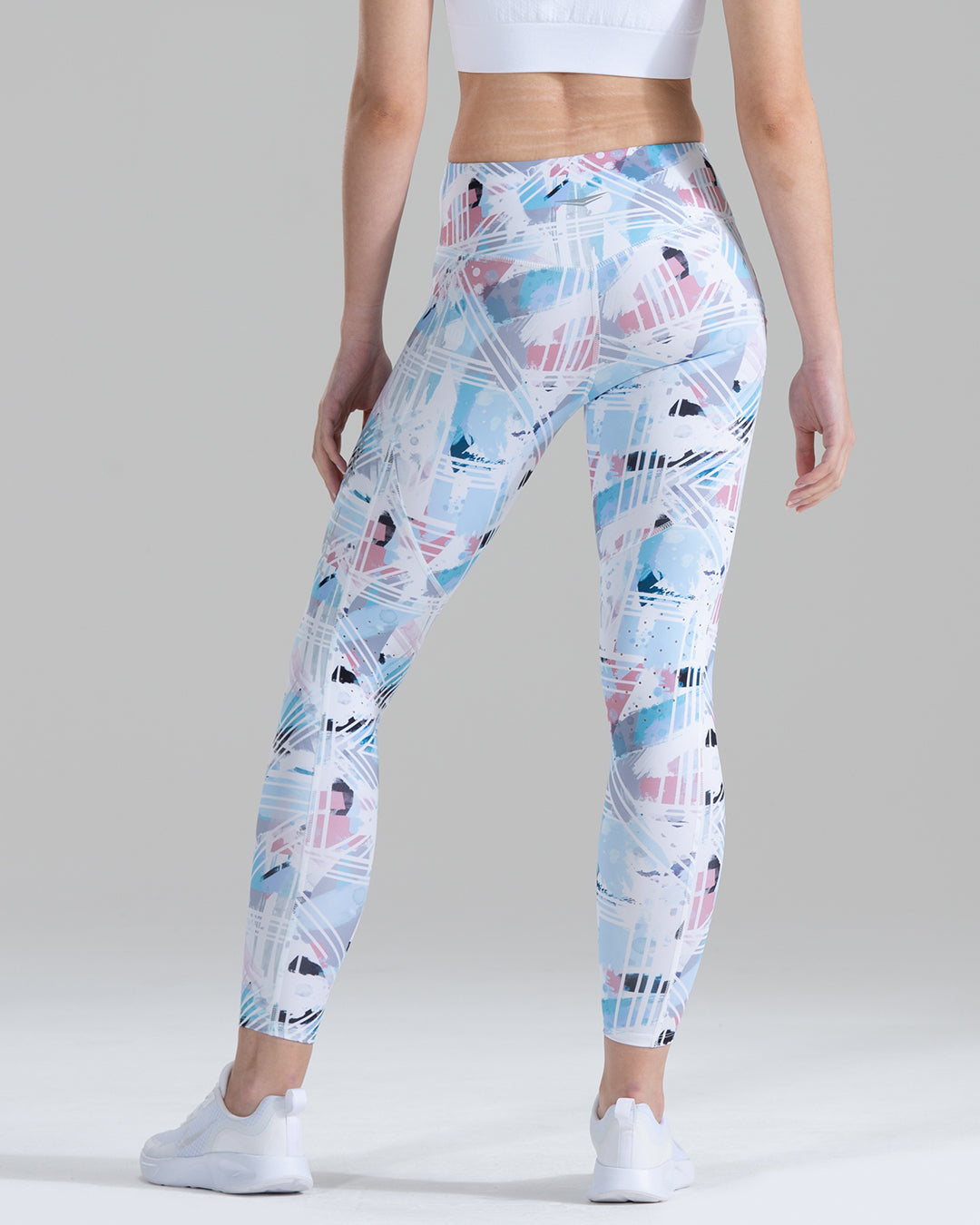 Mid-rise Leggings Abstract All Over Print - FlowState Energy Speed